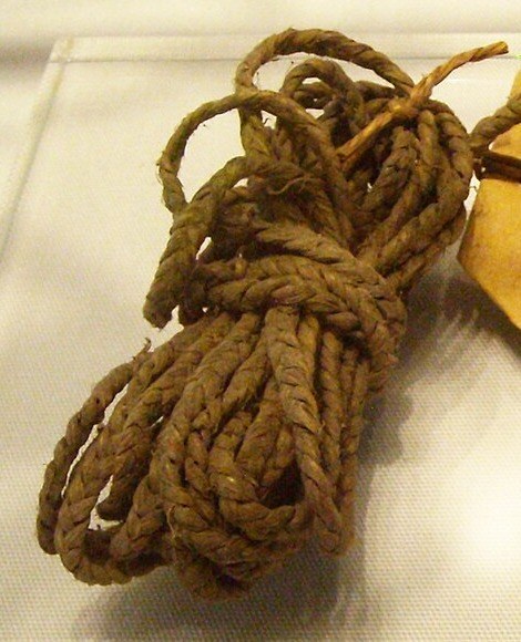 Sinew Cord: Two Plies of Sinew Reverse-Wrapped