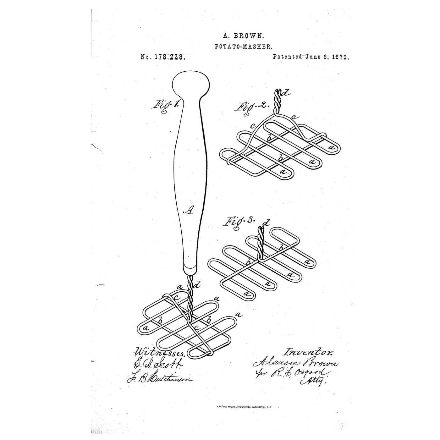 Single-Wire Potato Masher: One Length of Wire, No Solder