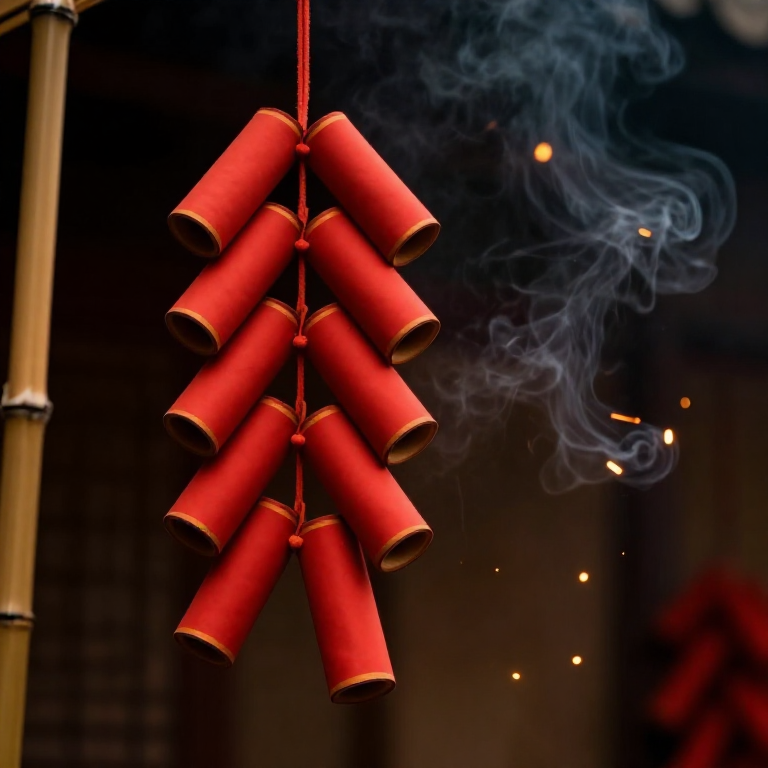 Making Song Dynasty Fireworks — Bamboo Firecrackers and Ground Salutes