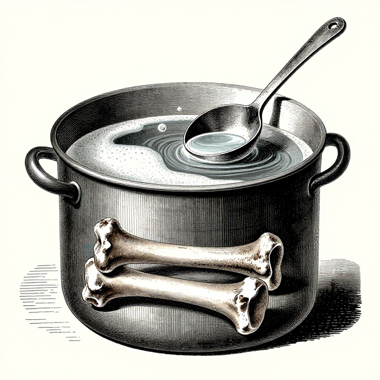 Stock: Why It Must Not Boil, and What the Scum Is