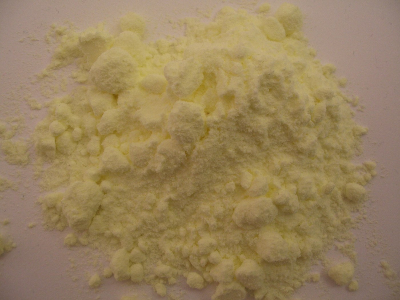 Sulfur Powder: Brimstone Ground and Sieved