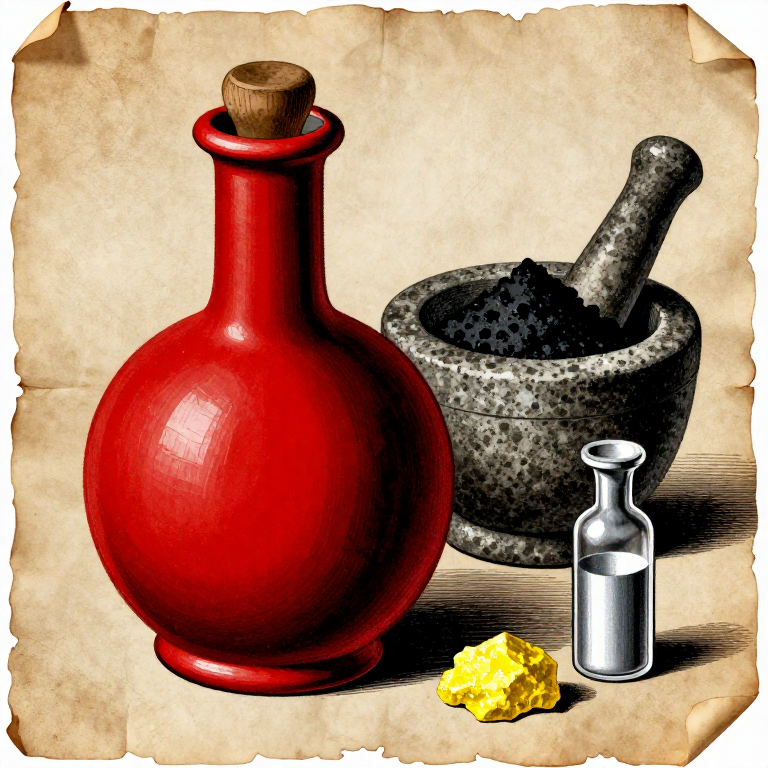 Synthesising Vermillion from Mercury and Sulfur — The King of Red Pigments