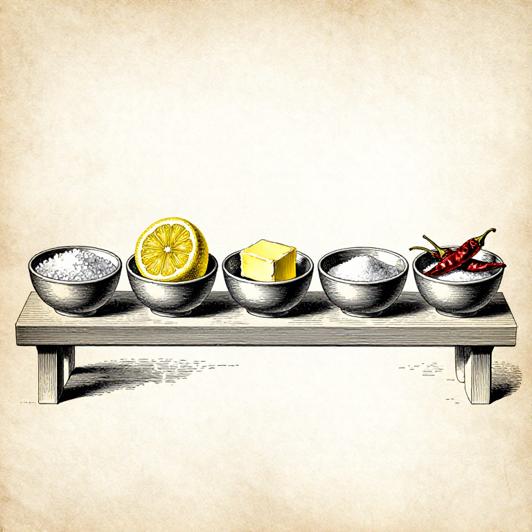 Taste as You Go: The Five Dials You Can Actually Turn