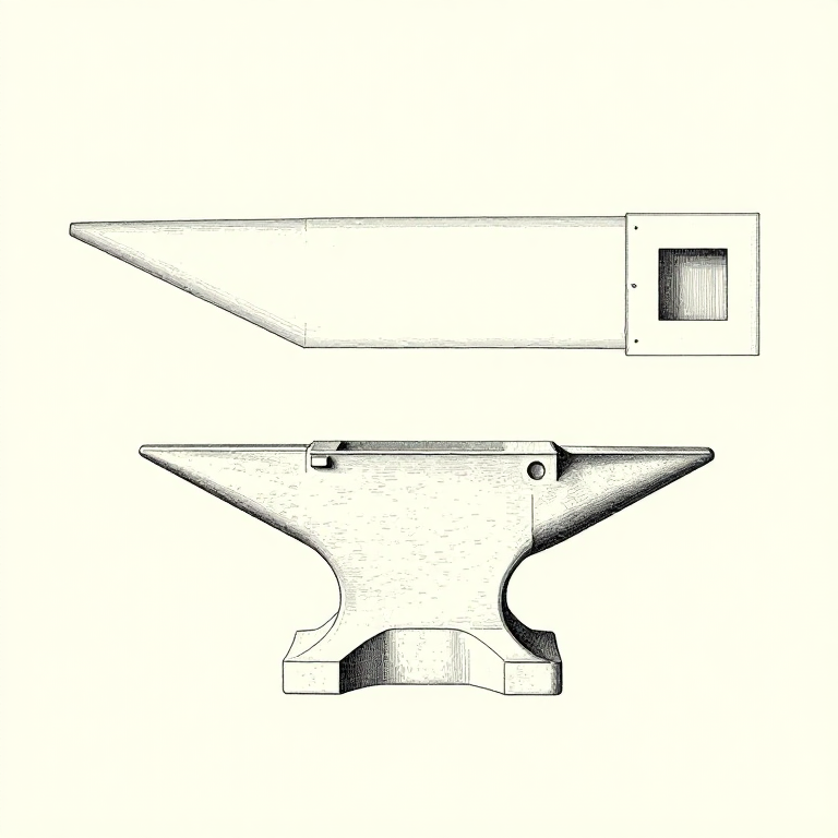 The Anvil Is a Tool, Not a Table: Face, Horn, Step and Holes