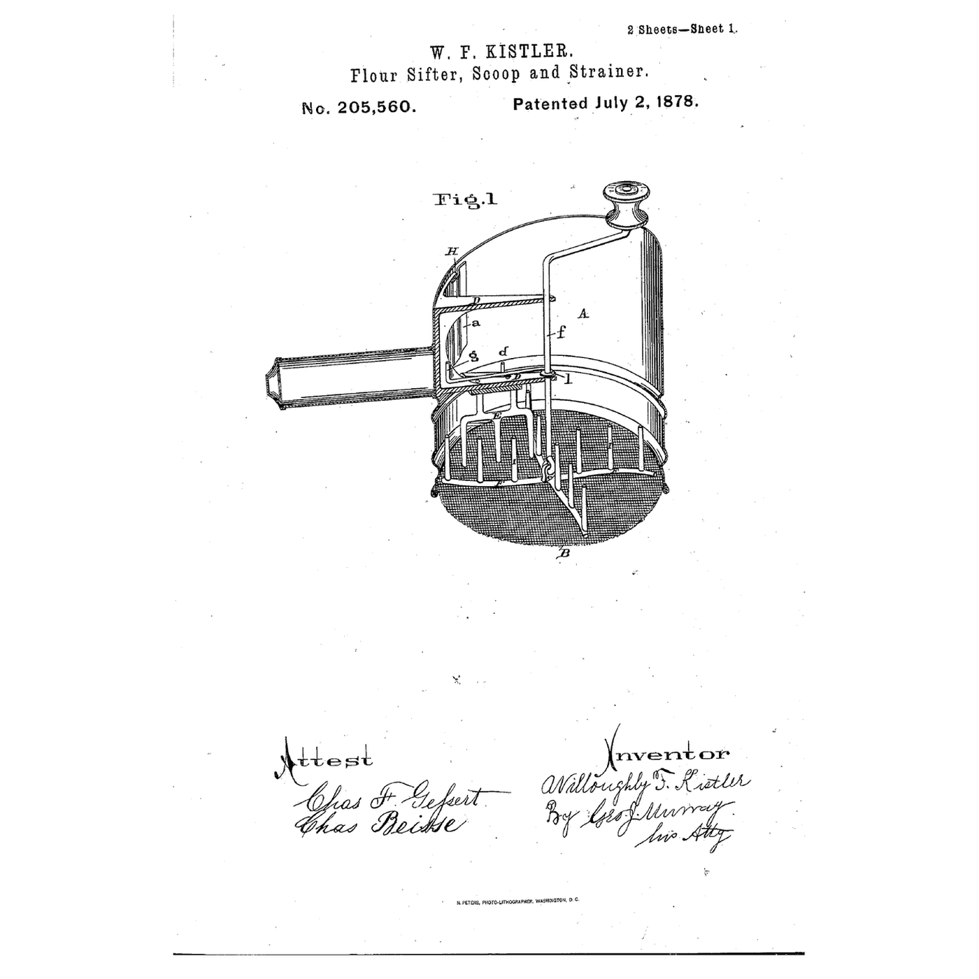 The Flour Sifter: A Crank That Breaks the Lumps