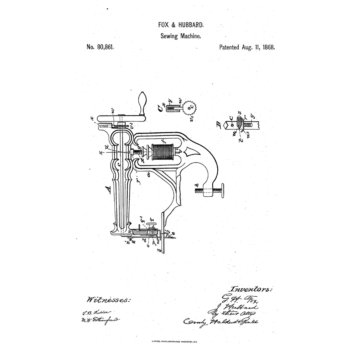 The Fulcrum-Plate Needle Feed: Raise the Plate and the Stitch Grows