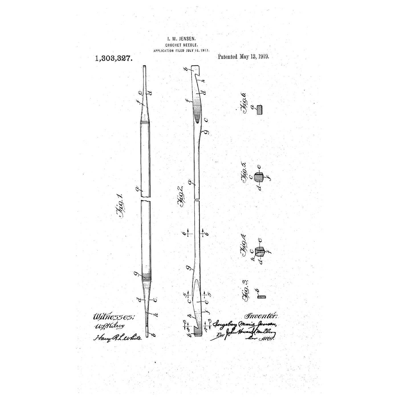 The Humped Crochet Needle: A Raised Neck That Sizes Every Loop