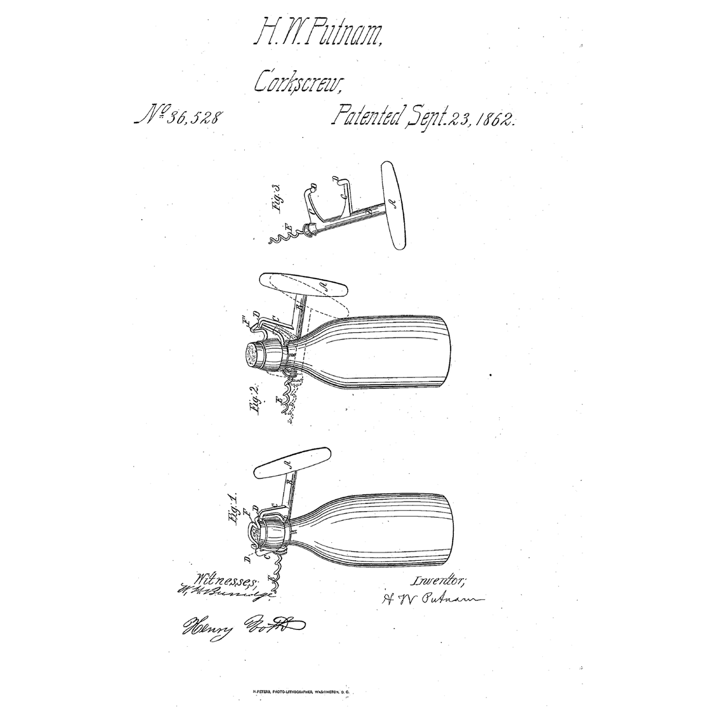 The Key and Corkscrew: Throw the Wire Fastener Off, Then Draw the Cork