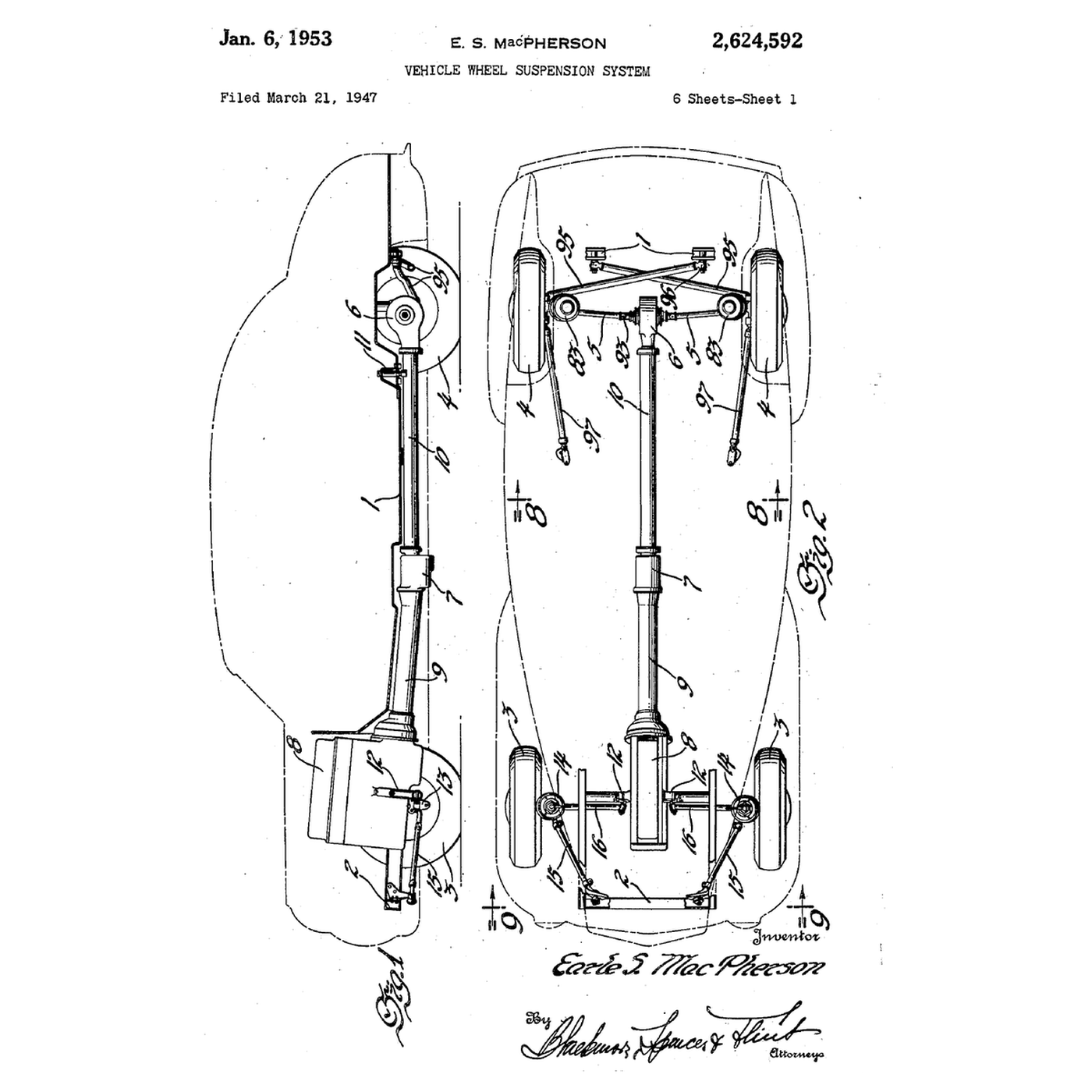 The MacPherson Strut: The Damper Is the Upper Link