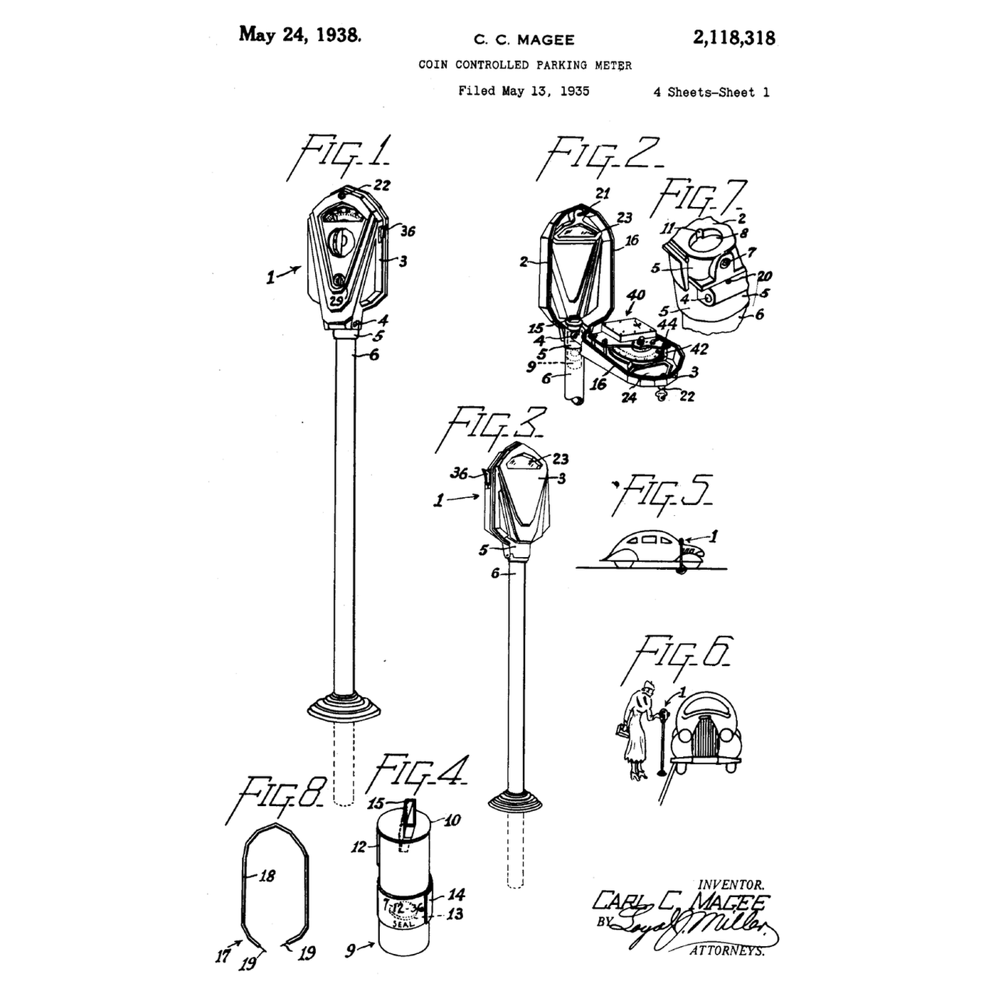 The Parking Meter: A Coin That Unlocks a Clock