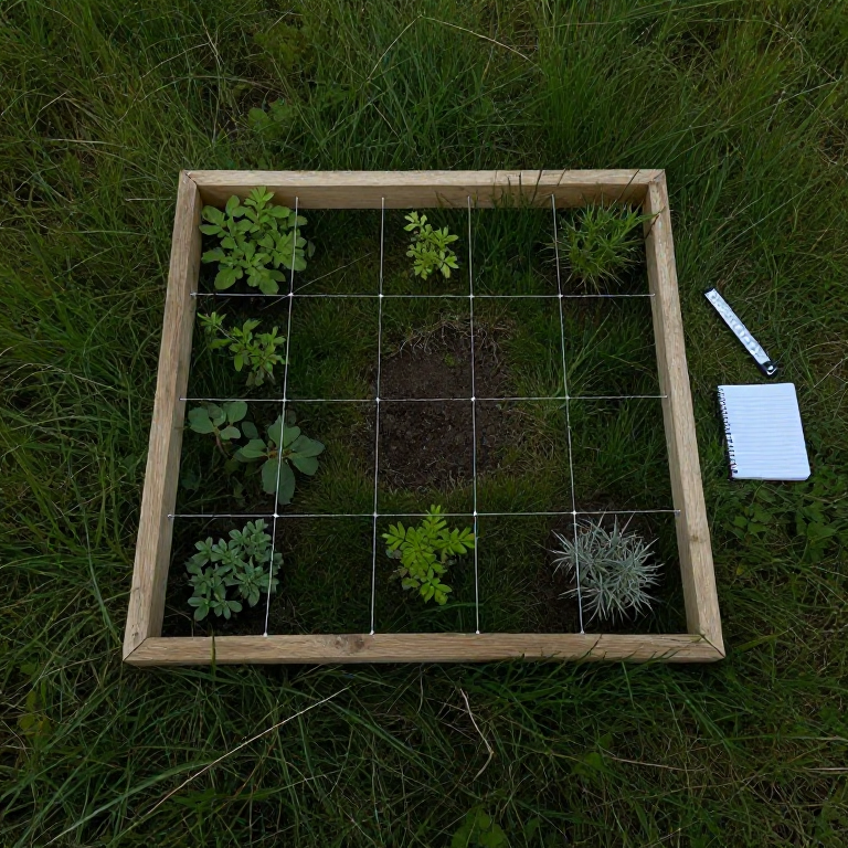 The Quadrat: Counting Plants Without Counting Them All