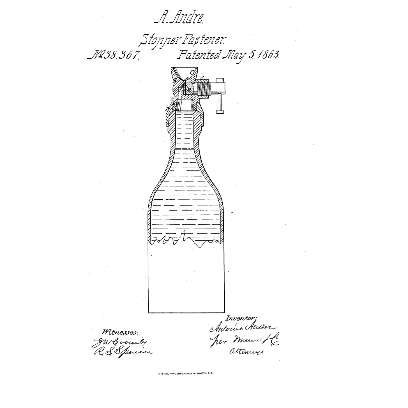 The Screw-Valve Bottle Stopper: Close It With a Screw, Pour and Fill Through a Funnel