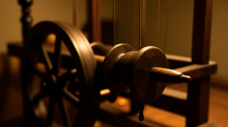 The Spinning Jenny — Multi-Spindle Yarn Production