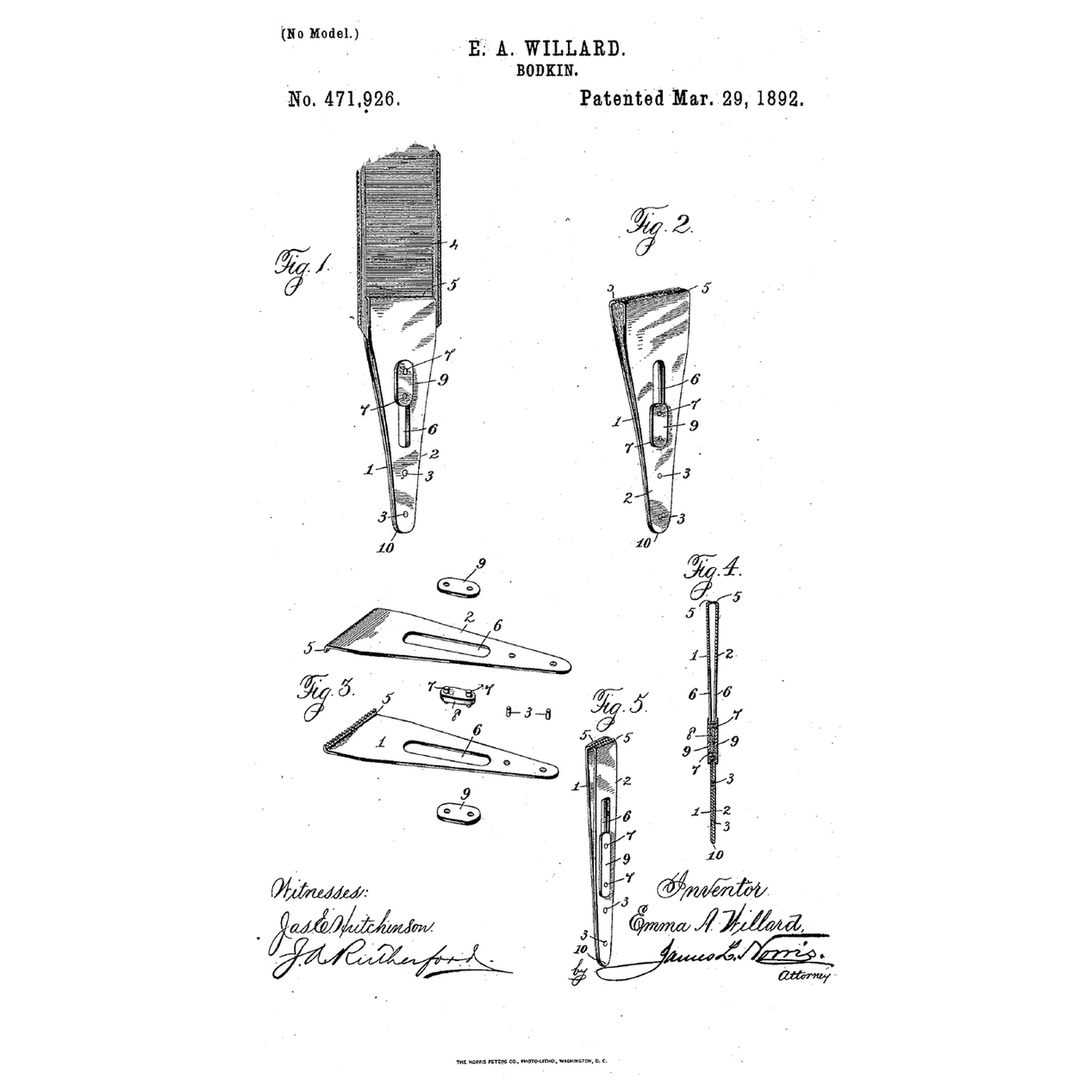 The Spring-Jaw Bodkin: A Grip That Holds Through Every Gather