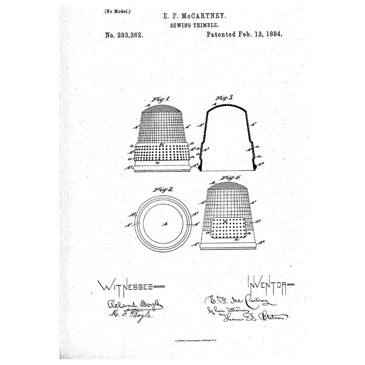 The Ventilated Thimble: A Raised Band That Spares the Nail