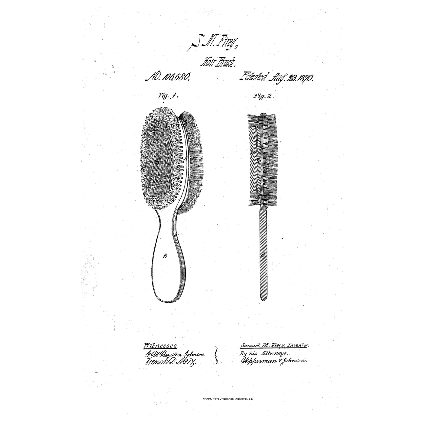 The Wire-and-Bristle Hairbrush: Steel Teeth With a Soft Border