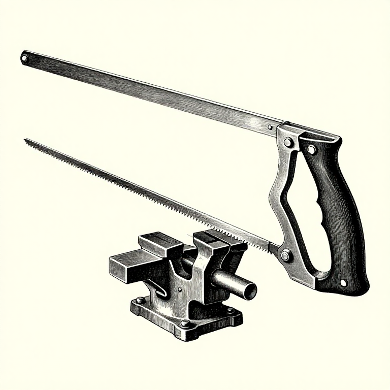 The Hacksaw: Blade Tension, TPI, and the Three-Tooth Rule
