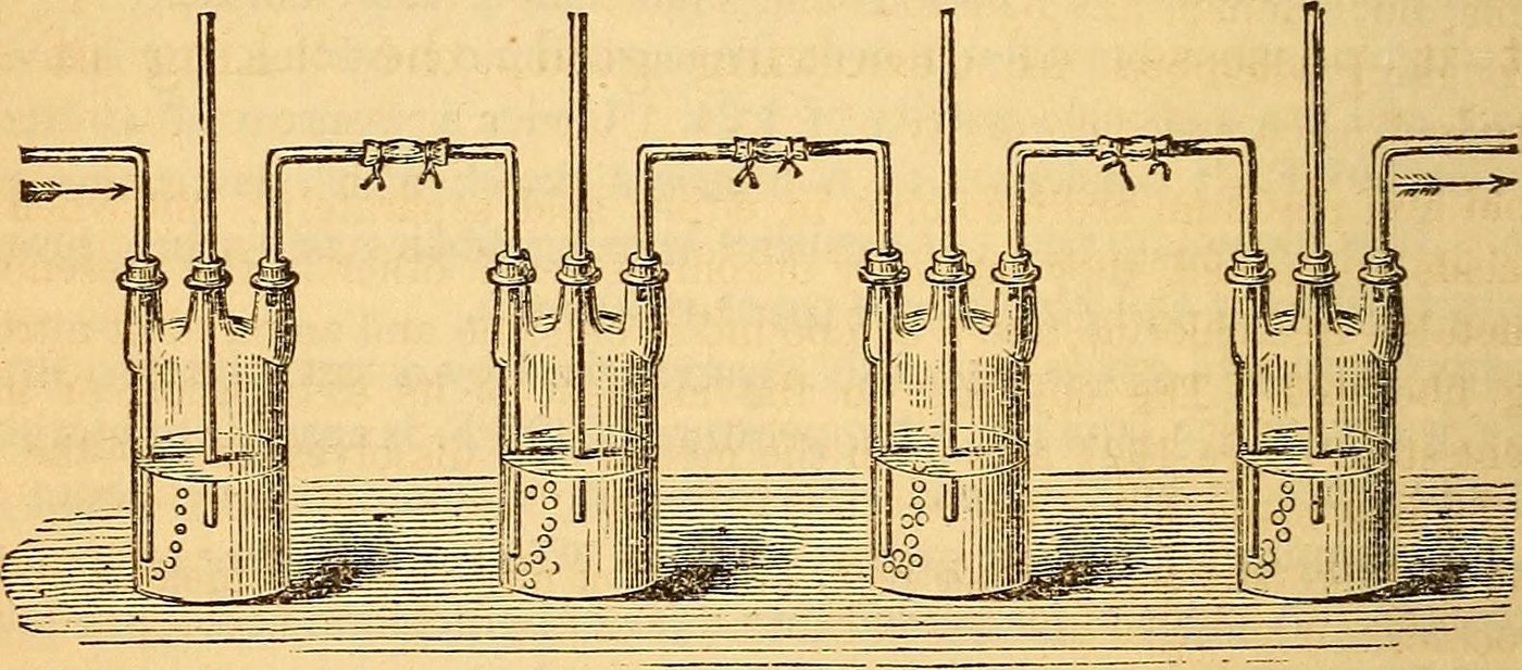 Water of Ammonia from Sal Ammoniac and Lime, Ure 1839