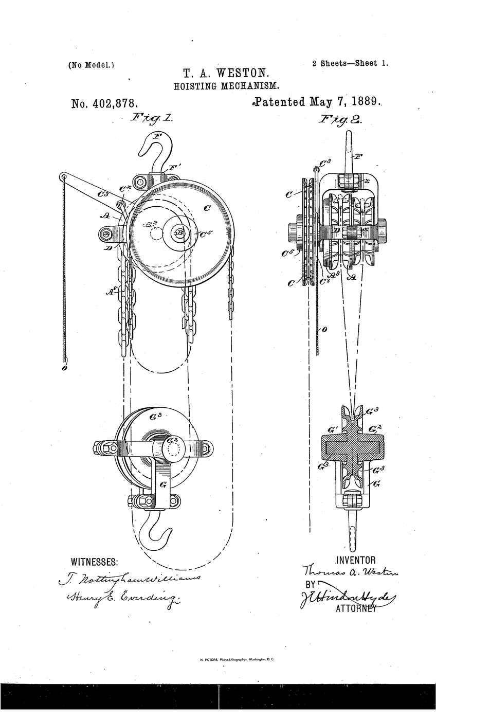 Weston Differential Pulley