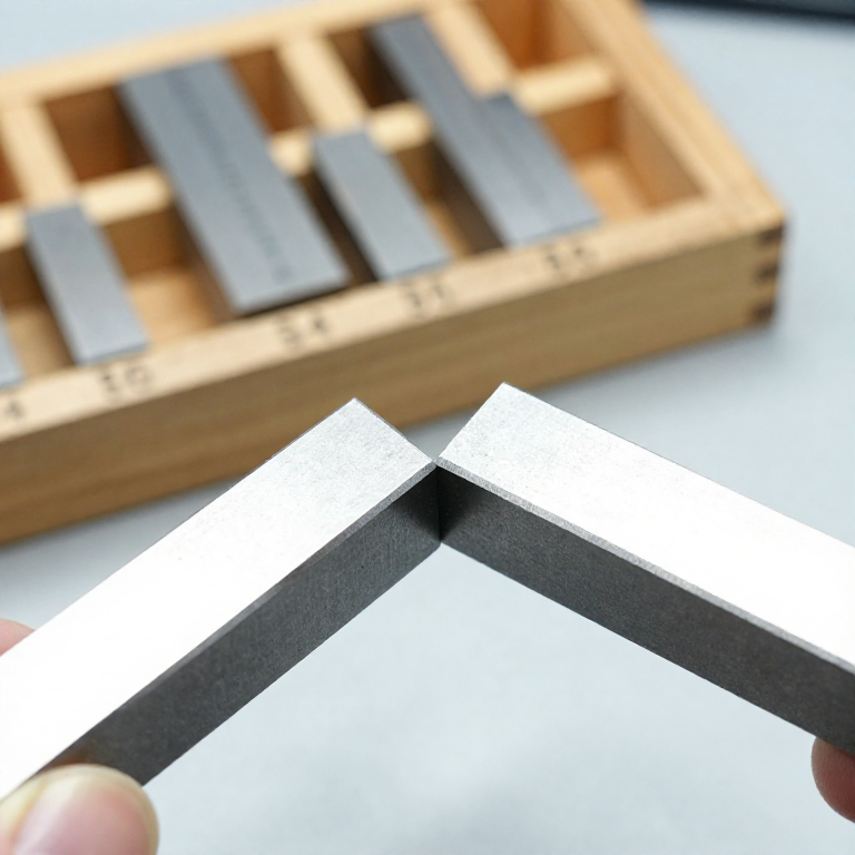 Wringing Gauge Blocks: Building Any Length from a Box of Them