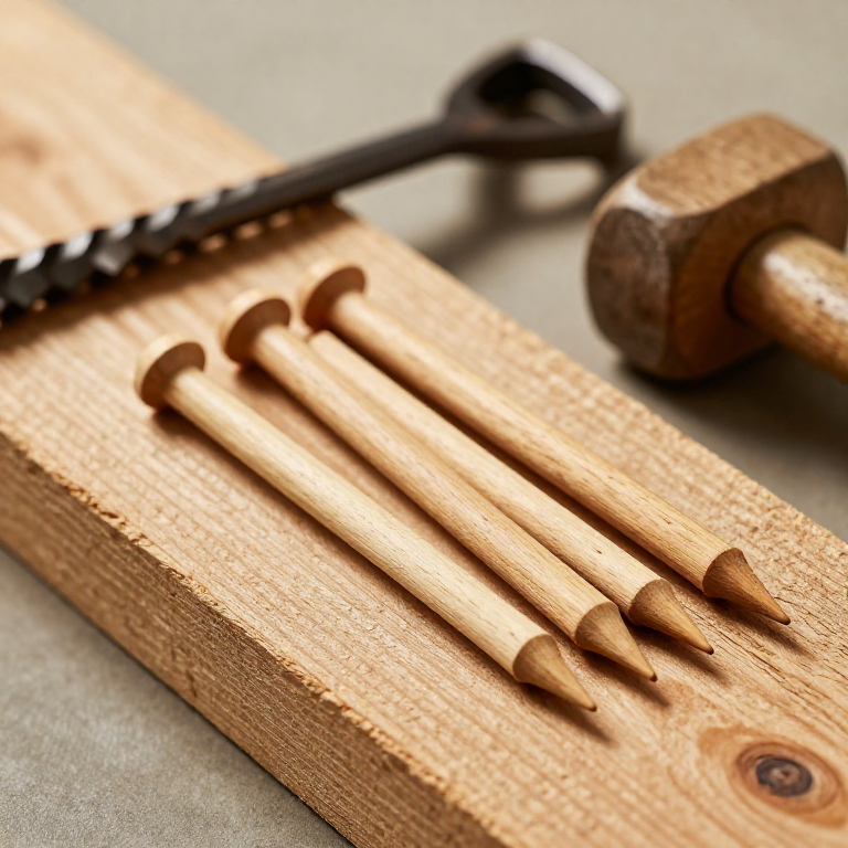 Making Treenails — Wooden Pegs for Timber Framing and Shipbuilding